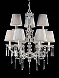 2398/6+3 - Princess Nine-Light Chandelier