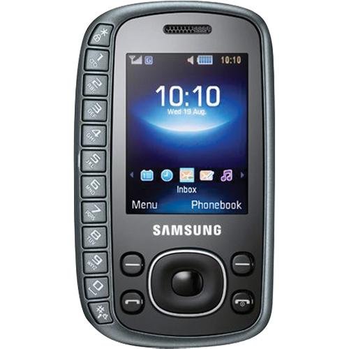 Samsung B3310 Unlocked Cell Phone with 2 MP Camera - International Version with No Warranty (Titan Gray)