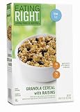 Eating Right Low Fat Granola with Raisins, 18 Ounce Carton (Pack of 6)