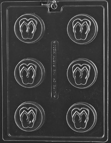FLIP FLOP COOKIE CHOCOLATE CANDY MOLD