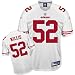 Reebok San Francisco 49Ers Patrick Willis Authentic White Jersey Size: Size 52