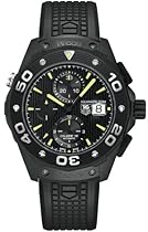 Big Sale Tag Heuer Aquaracer Chronograph Automatic Black Dial Titanium Mens Watch CAJ2180.FT6023
