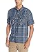 ExOfficio Men's Air Strip Macro Plaid Long Sleeve Shirt