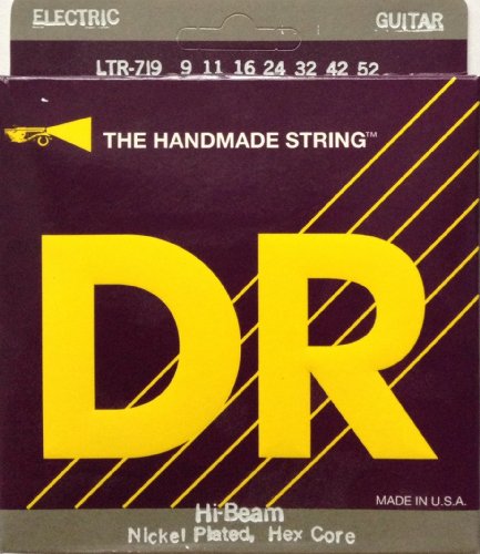 DR, / 9-52 Lite Set Handmade Hi-Beam Coated 7 Electric Strings (LTR79)
