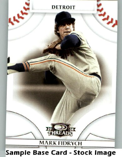 2008 Donruss Threads Baseball Card - Mark Fidrych Detroit Tigers Mint Condition - Shipped In Protective ScrewDown Display Case!