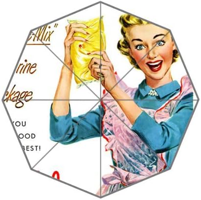 Supreme Dance!Custom hardcover Illustrated Vintage girl Compact Foldable Rain Umbrella!Best gifts you need!