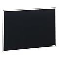 Matrix Bulletin Board, 23 x 16, Woven Gray Fabric QRTB2316
