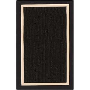 Cove Area Rug, 9'X12', TAN BLACK
