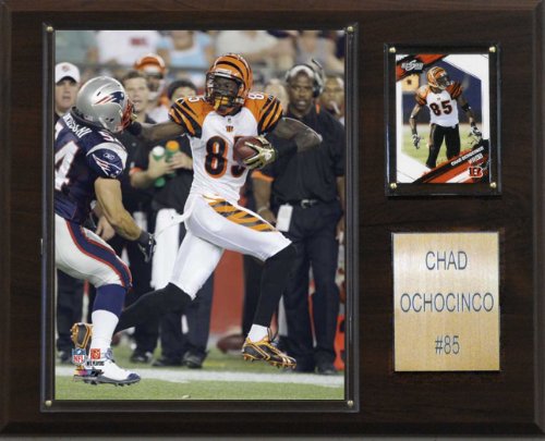 NFL Chad Ochocinco Cincinnati Bengals Player Plaque