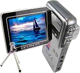 SVP HDDV-3000 12MP Max. 6-in-1 Multi-Functional Camcorder with Rare Huge Flip LCD! (Tripod Included)