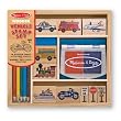 Melissa & Doug Vehicles Stamp Set