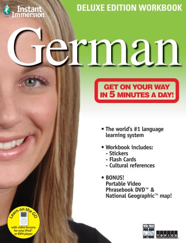 Instant Immersion German Deluxe Edition Workbook (Instant Immersion)