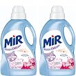 Mir - Textiles D�licats - Lessive Liquide Concentr�e - Flacon 1,5 L / 25 Lavages - Lot de 2