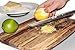 Zest-Eez Stainless Steel Cheese Grater Lemon Zester with Blade Cover Set of One - Red