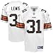 Cleveland Browns Jerseys : Reebok NFL Equipment Cleveland Browns #31 Jamal Lewis White Replica Football Jersey