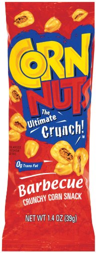 Corn Nuts Barbeque Flavored, Crunchy Corn Kernals, 1.4 Ounce Bags (Pack of 144)