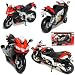 Maisto 1/12 Motorcycle Collection: Aprilia RSV4 Factory Racing Black.