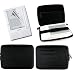 EVA Hard Shell Carrying Case for Amazon Kindle Electronic Reading Device (Kindle NOT Included) + Screen protector Kit + CLOTH (Nylon Black)