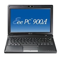 Asus 8.9-inch EEEPC Netbook 900A-BLK003L, Atom 1.6Ghz, 1GB, 16Gb SSD, Black, Linux