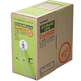 エレコム EU RoHS指令準拠 CAT6対応 LANケーブル 300m/リール巻(ブルー) LD-CT6/BU300/RSの画像