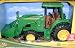 John Deere Tractor with Loader Image