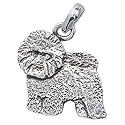 Bichon Fris? Sterling Silver Hand Made Pet Lover's Charm