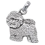 Bichon Fris? Sterling Silver Hand Made Pet Lover's Charm