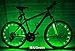 Allnice 2 Pack Water Resistant Cool 20 LED Bicycle Bike Cycling Wheel Light Safety Light Spoke Light Lamp Lightweight Accessory