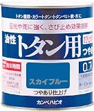 TRUSCO ALESCO カンペ 油性トタン用0.7Lスカイブルー 1305990.7
