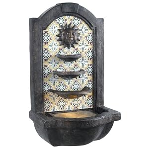 Cascada Wall/Table Fountain 25"h x 15"d Madrid