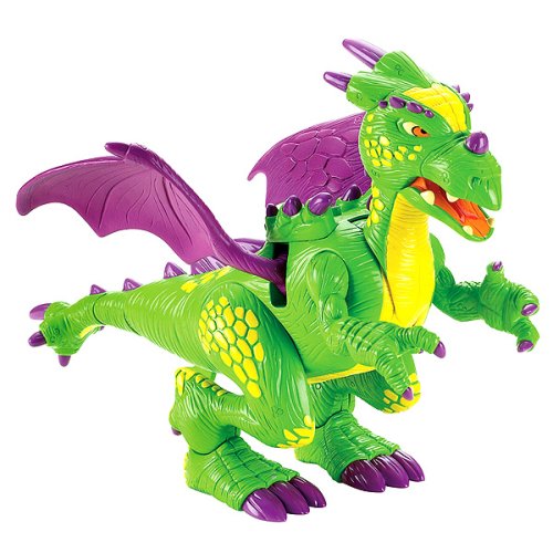 Childrens Toyshop  Toys : Fisher Price - Imaginext Adventures Deluxe Dragon