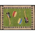 Strike Up The Band Rug Collection - Green