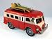 Volkswagen Van Surfboards Vw Bug Surf Surfing Woody Red