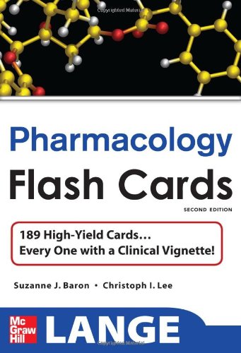 Lange Pharmacology Flash Cards Lange Pharmacology Flash Cards
