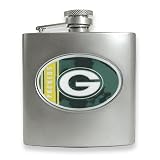 Review Quality Gold  / Green Bay Packers Stainless Steel Hip Flask