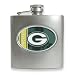 Green Bay Packers Stainless Steel Hip Flask