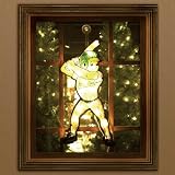 9" MLB Oakland Athletics Lighted Car Window Baseball Player Figure
