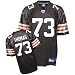 Joe Thomas Jersey: Reebok Brown Replica #73 Cleveland Browns Jersey - X-Large