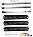 Hongso Chargriller 3001, 3008, 3030, 4000, 4208, 5050, 5072, 5252, 5650 Gas Grill Replacement KIT Burners & Heat Plates -SS (SBE051-PPE051-3)