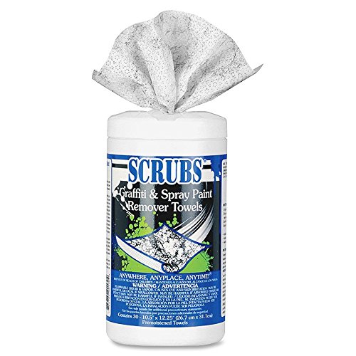 ITW Dymon SCRUBS Graffiti and Spray Paint Remover Towel