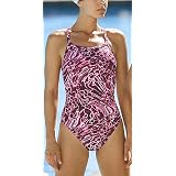 Reebok Women's Performance ZPR Recharge Back Swimsuit