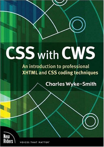 CSS with CWS: An introduction to professional XHTML and CSS coding techniques, DVD