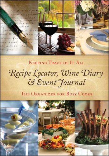 Recipe Locator, Wine Diary & Event Journal: Find Your Recipes Fast!
