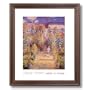 Claude Monet Paris Flower Garden Kids Landscape Picture Framed Art Print