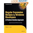Regular Expression Recipes Windows Developers