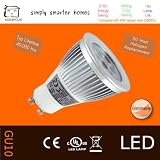7W GU10 LED Lamp, warm white, dimmable