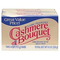 Cashmere Bouquet Bath Bar Soap, 2 Count