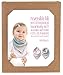Kishu Baby Girl's Reversible Bandana Bib 3-Pack Set B, Multicolor, One Size