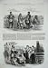 1855 St Petersburg Russia Qvass Fruit Costumes Peasants
