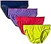Fruit of the Loom Women's Breathable Bikini Panties (Pack of 4),Assorted Color